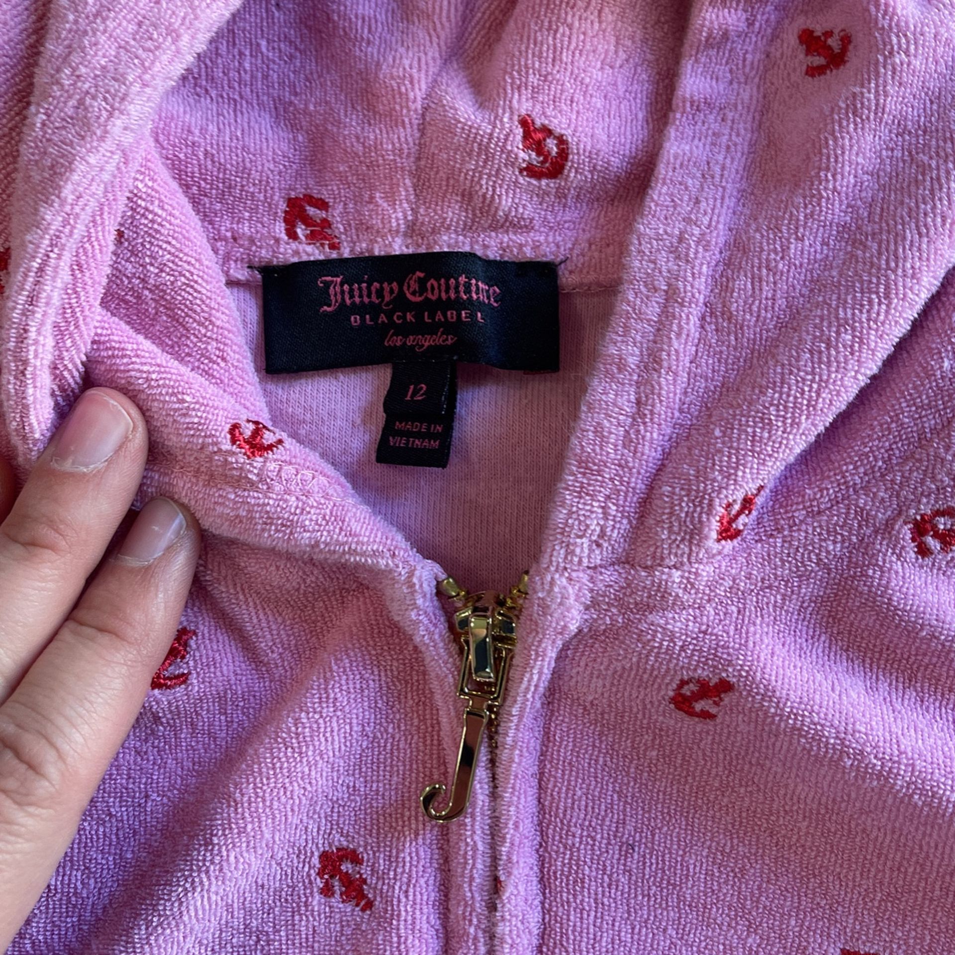 Juicy Couture Kids Set Size 12 Terry