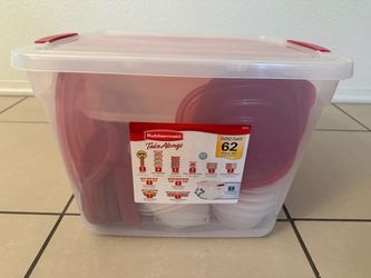 Rubbermaid TakeAlongs 62-Piece set