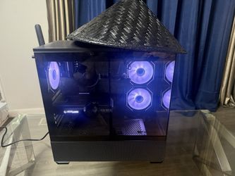 Custom Built Gaming PC – Ryzen 5 5500 + RTX 3070 | 16GB RAM | 512GB NVMe | Black & White RGB |