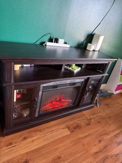 Electric Fireplace TV Stand