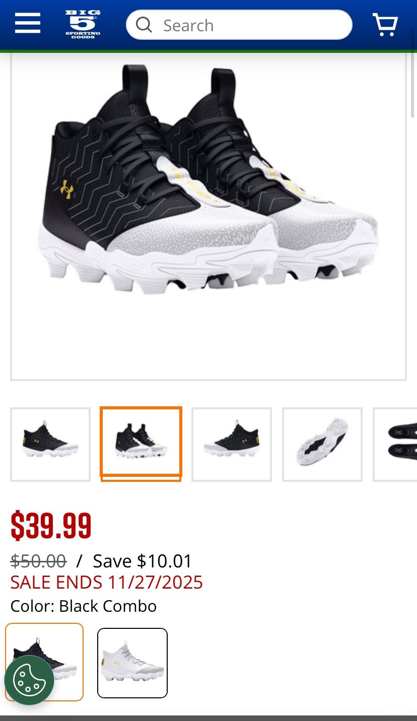 Under Armour Cleats