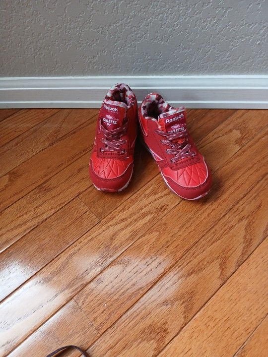 Red toddler Reebok