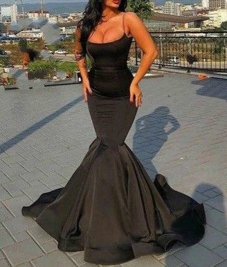 Black Formal Mermaid Dress