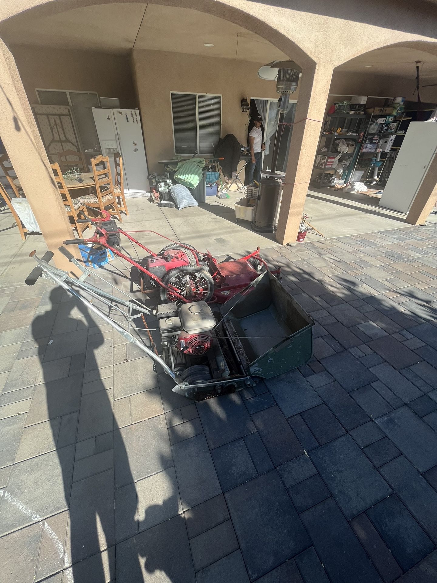 Trimmer and High Wheel Mower - Rapadora
