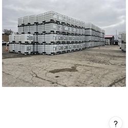 Water Containers  330 Gallons 275 Gallons  Delivery Available at A Fee