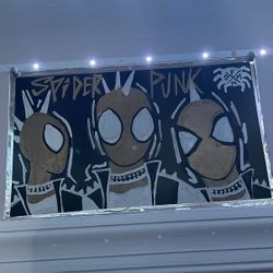 Spider-Punk Painting 