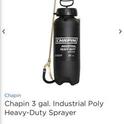 Industrial hand pump sprayer