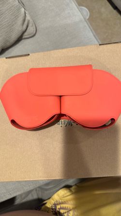 Red AirPod Max holder