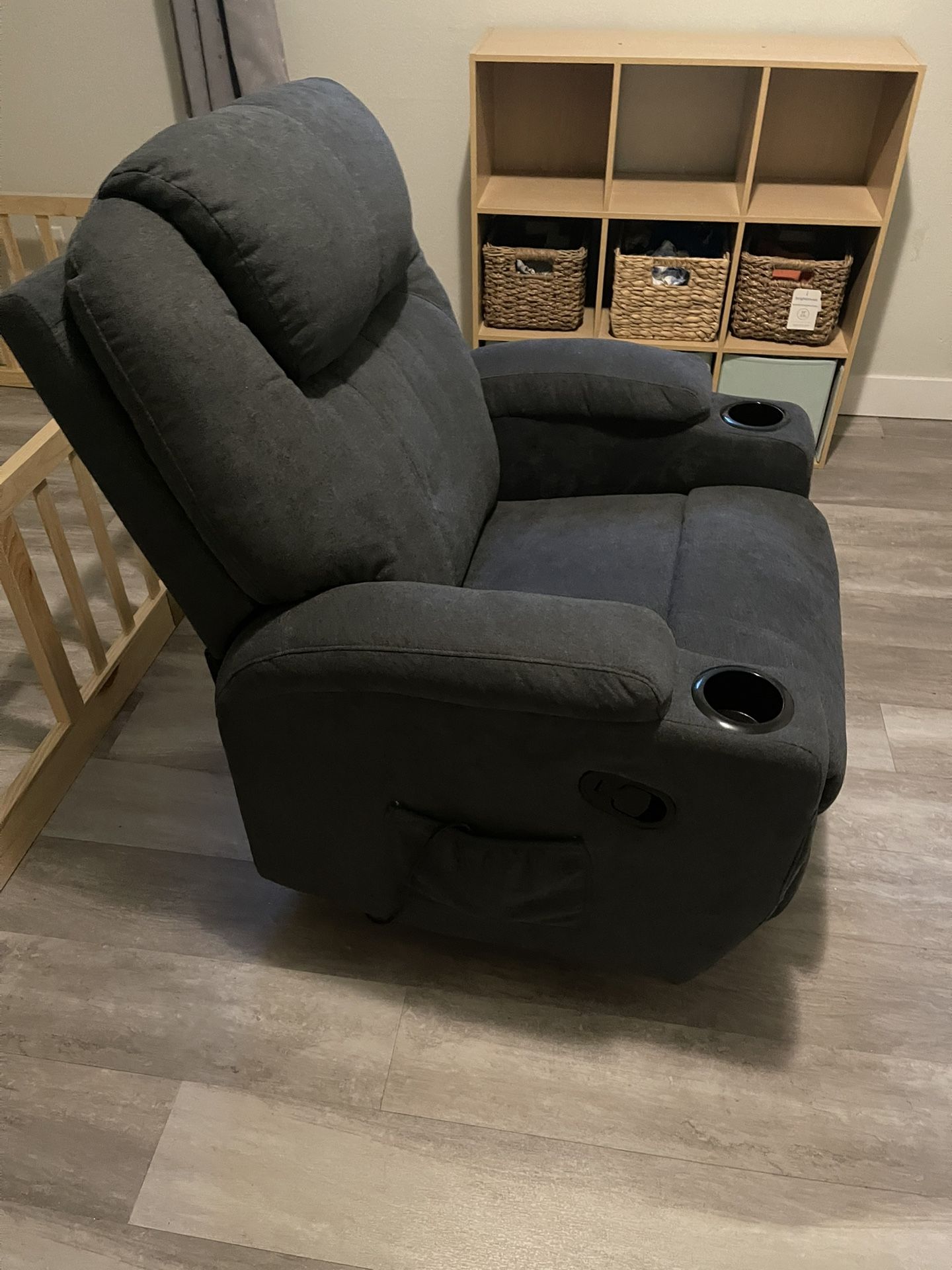 Swivel Recliner With Massage And Heat