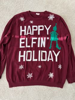 Men’s Ugly Christmas Sweater - 2XL