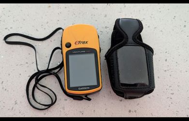 GARMIN eTrex Venture HC Yellow Handheld Satellite GPS Navigation TESTED