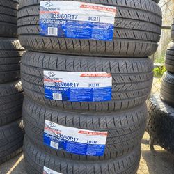 235/60/17 New Tires Set Of 4 Atlander Installed And Balanced Set De 4 Llantas Nuevas Instaladas Y Balanceadas