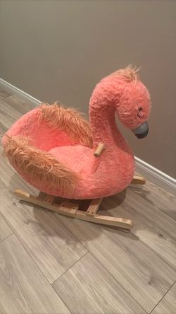 Toddler Flamingo rocking chair