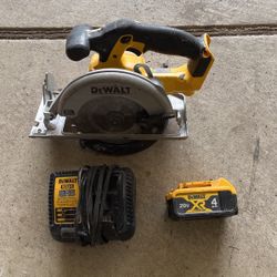Dewalt 20V Circular Saw 6 1/2
