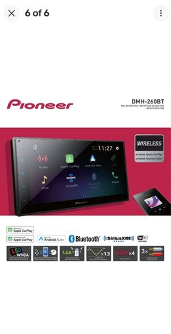 Pioneer DMH-260BT Double Din Car Stereo