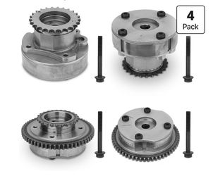 Intake & Exhaust Timing Camshaft Sprocket Cam Phaser VVT Gear with Bolts