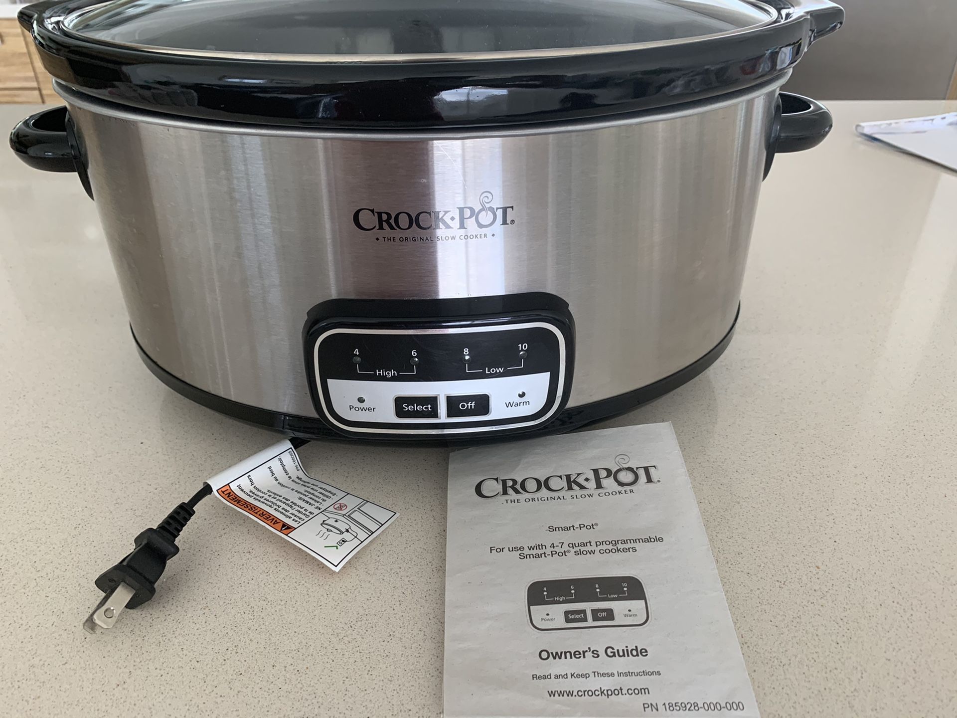 Crock-pot type SC75 - 7 quart programmable slow cooker