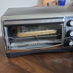 Black And Decker Toaster Oven, Convection,  Timer, Toast, Broil