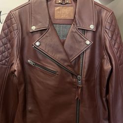 Women’s FRYE Leather Jacket 