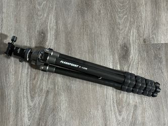 Flashpoint F-1228 Carbon Fiber Tripod + F-2 Ball Head Camera Tripod