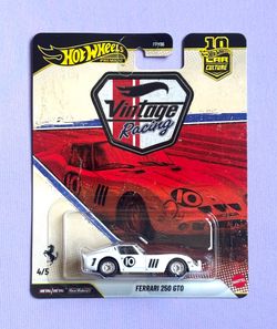 Hot wheels Car Culture Vintage Racing Ferrari 250 GTO