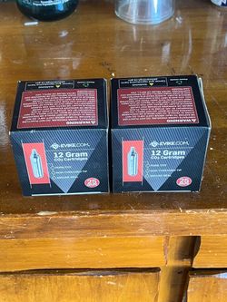12Gram CO2 Cartridges - 2 Boxes