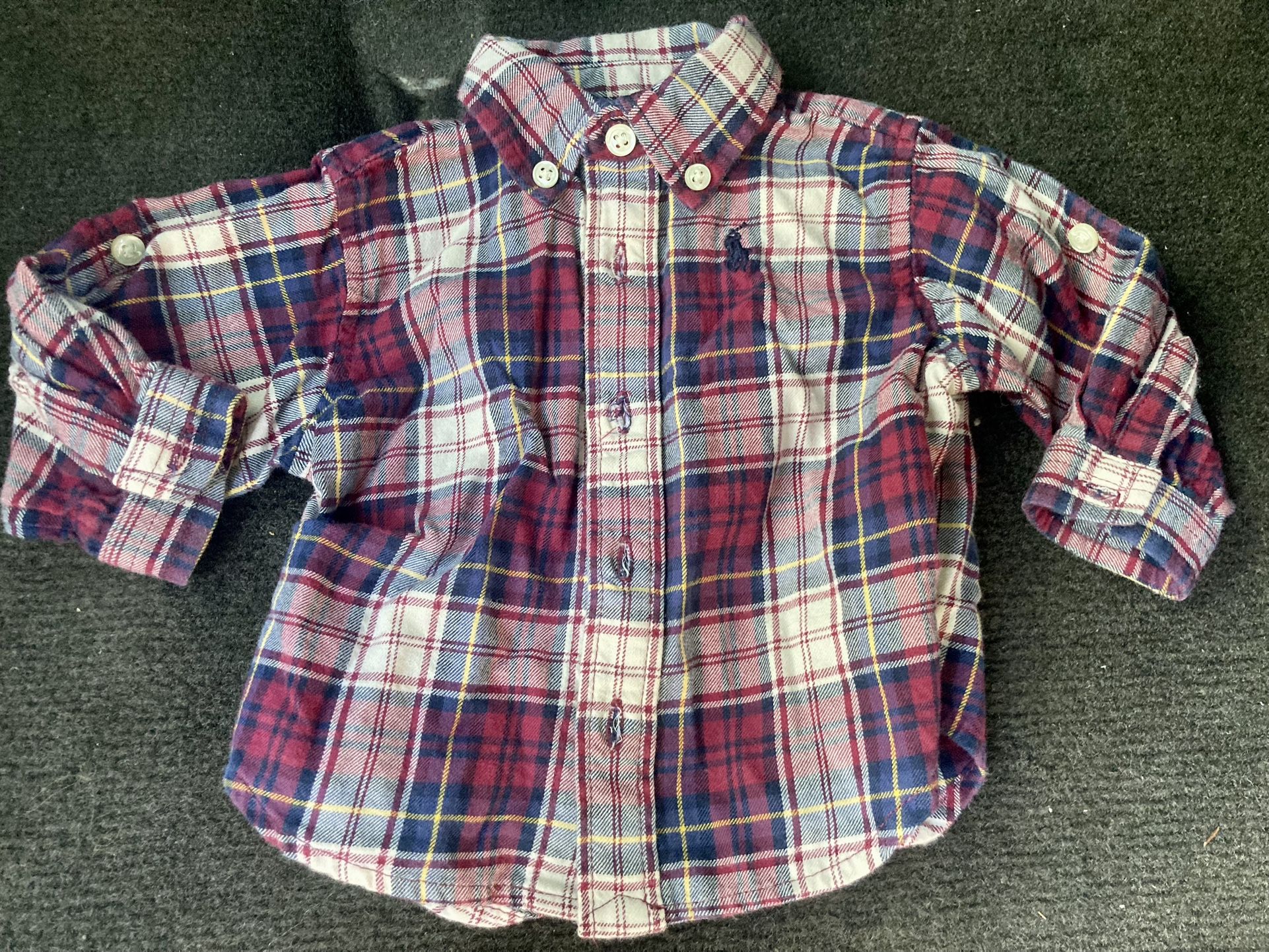 Infant Ralph Lauren Plaid Shirt