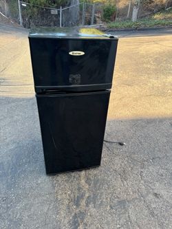 Mini fridge taller 2 door refrigerator (free local delivery)