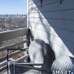 Twin Patio Chairs: $75