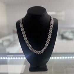 VVS Moissanite Chain 12mm