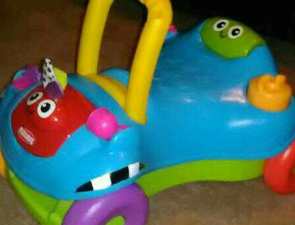 2 In 1 Ride On And Push Toy! Playskool Brand!