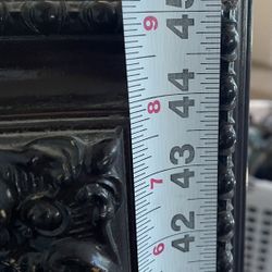 Large Wooden Framed Mirror