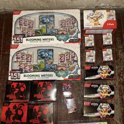 Prismatic evolution, Destined Rivals, Blooming Water 151 LOT