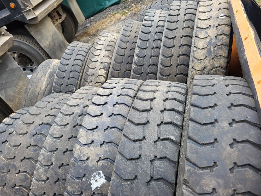 24.5 Recap Tires