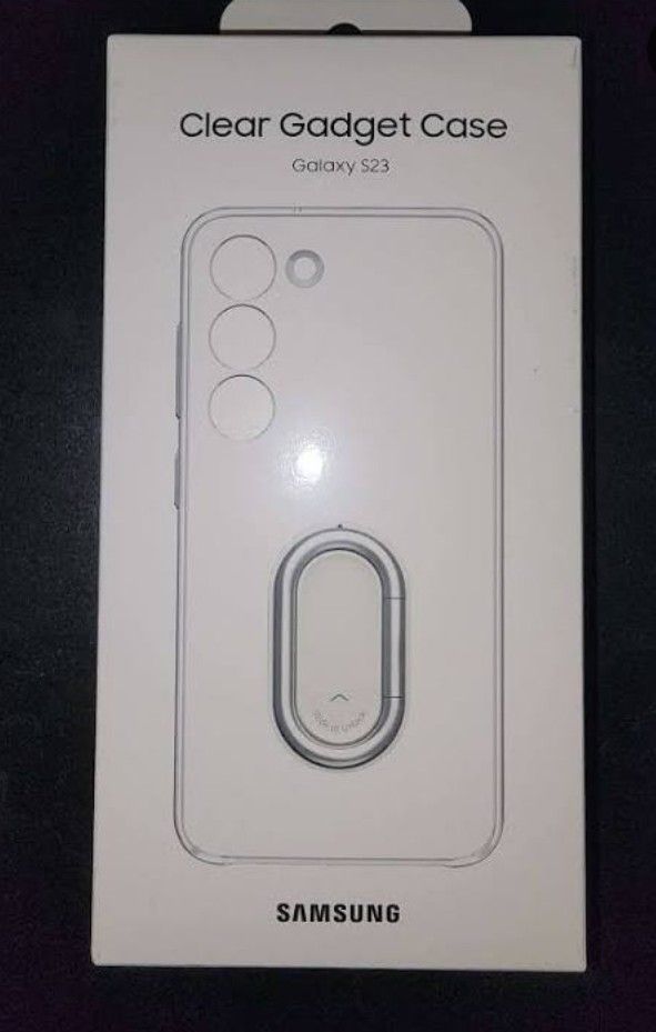 Samsung Galaxy s23 Clear Gadget Case