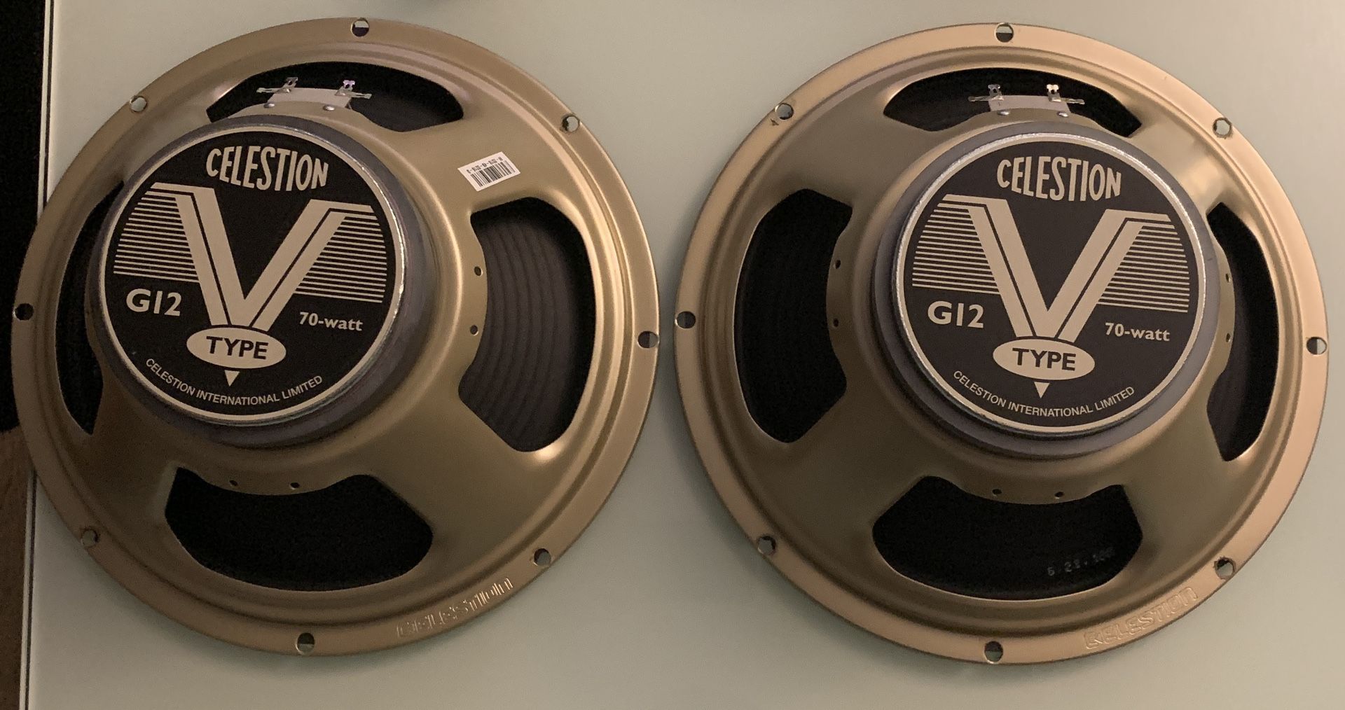 2 New Celestion G12 Replacement Speakers.