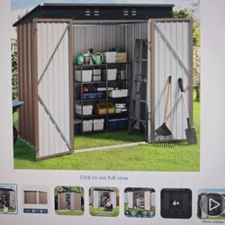 6x4 inch Gizoon Outdoor Shed