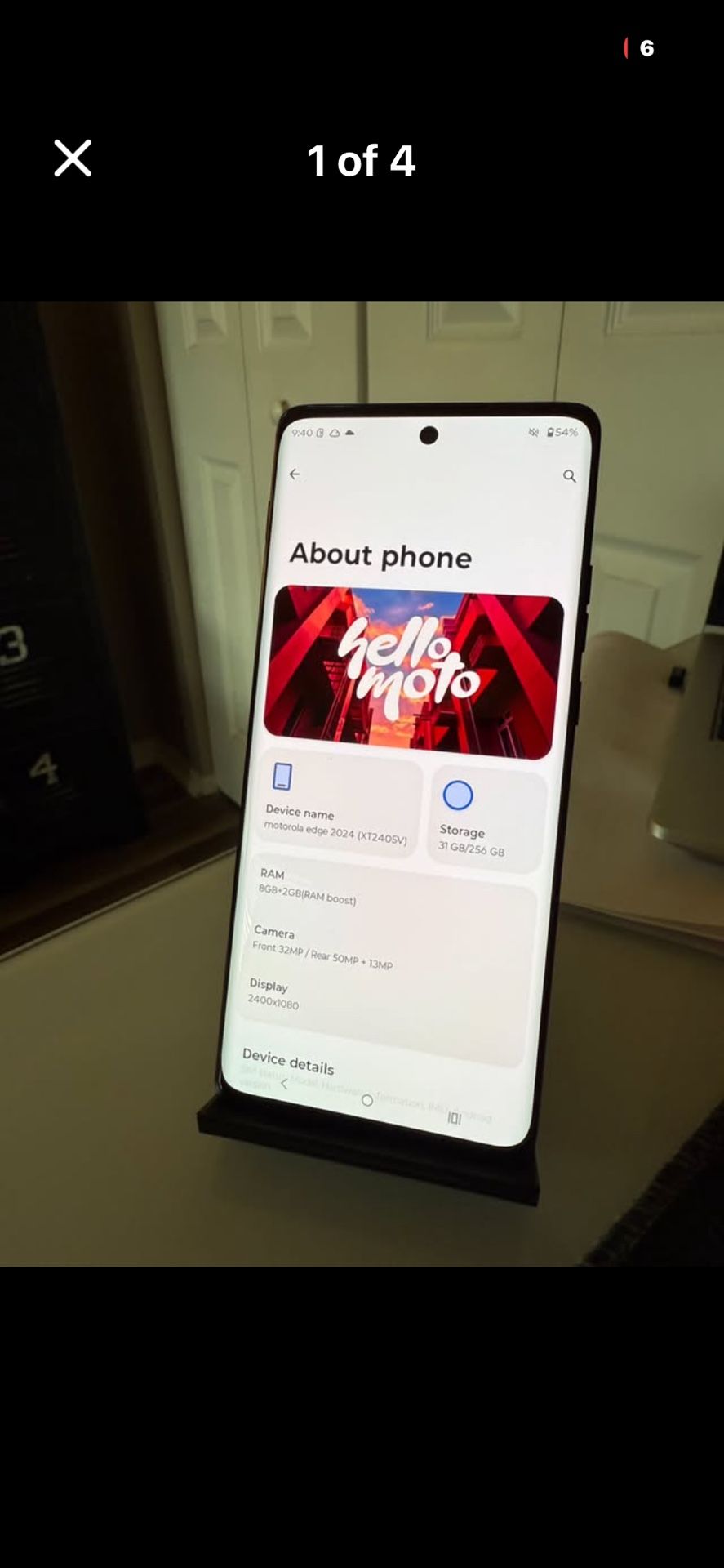 Total Wireless By Verizon - Motorola Moto Edge
