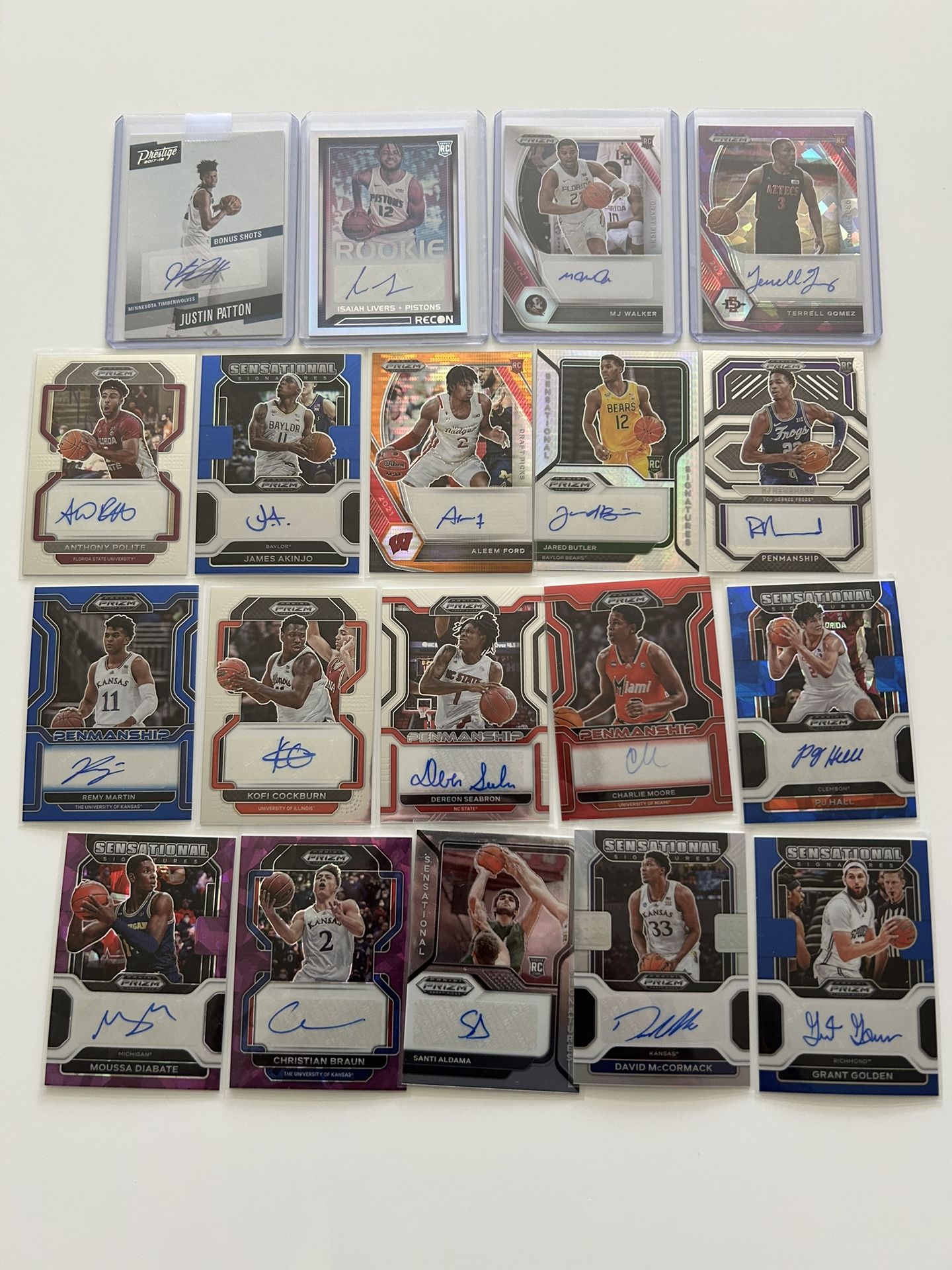 Autographed Basketball Cards