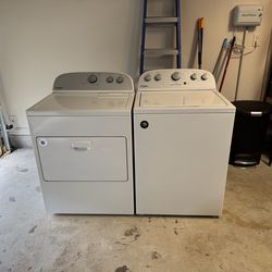 Whirlpool Electric Washer Dryer Set Good Condition