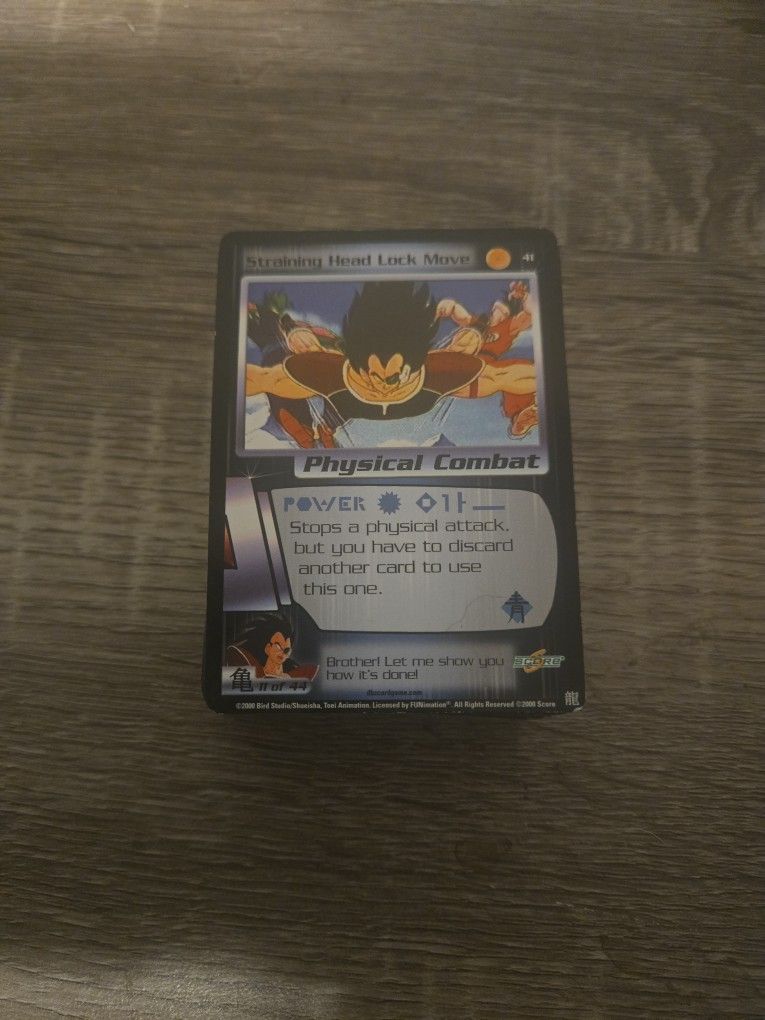 Dragon Ball Z Playing Cards