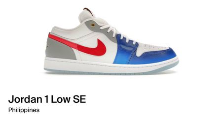 AIR JORDAN 1 LOW SE (Philippines) Size 8.5 Mens