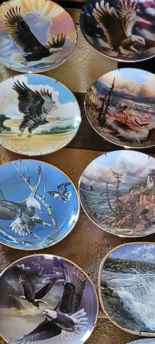 Eagle Collector Plates