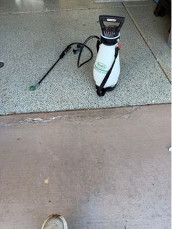 Electric garden sprayer