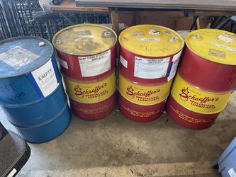 50 Gallon Drums Good For Barbq Or Trash Cans 