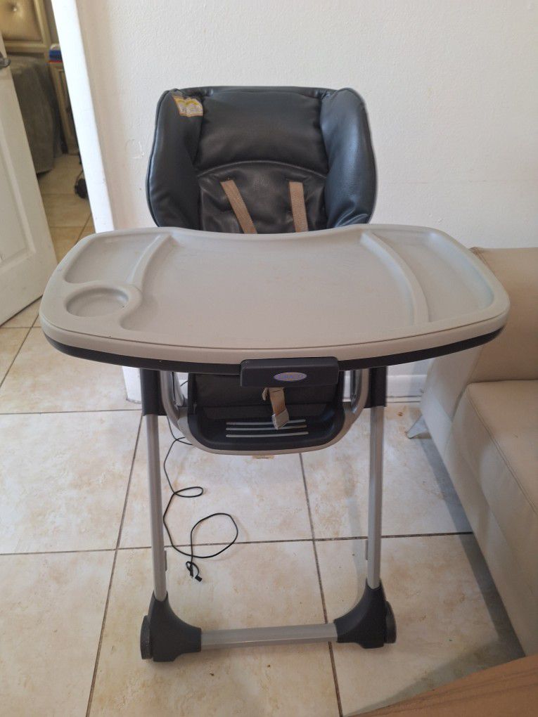 Graco Leather Reclining High Chair 
