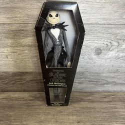 RARE Burton's Nightmare Before Christmas Jack Skellington Poseable Doll - No Sound - NEW