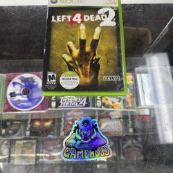 Left 4 Dead 2 Xbox 360 $45 Gamehogs 11am-7pm