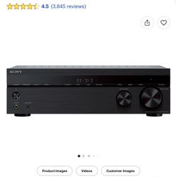 Sony - STRDH590 - 725W 5.2-Ch. Hi-Res 4K Ultra HD HDR A/V Home Theater Receiver - Black