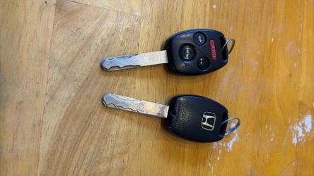 2 OEM Honda Keyless Entry Remote Key Fob